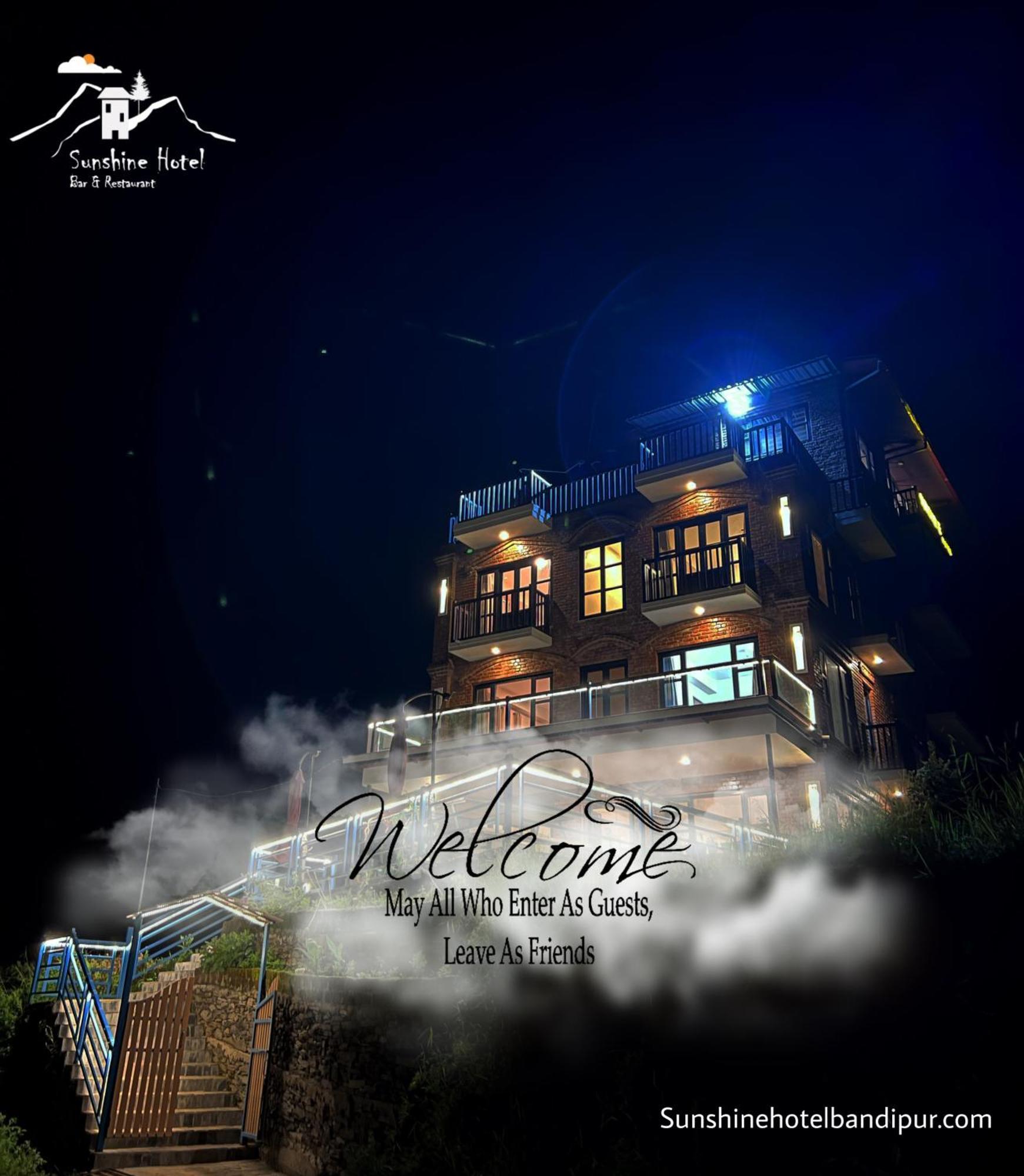 Sunshine Hotel Bandipur Tanahun Exterior photo